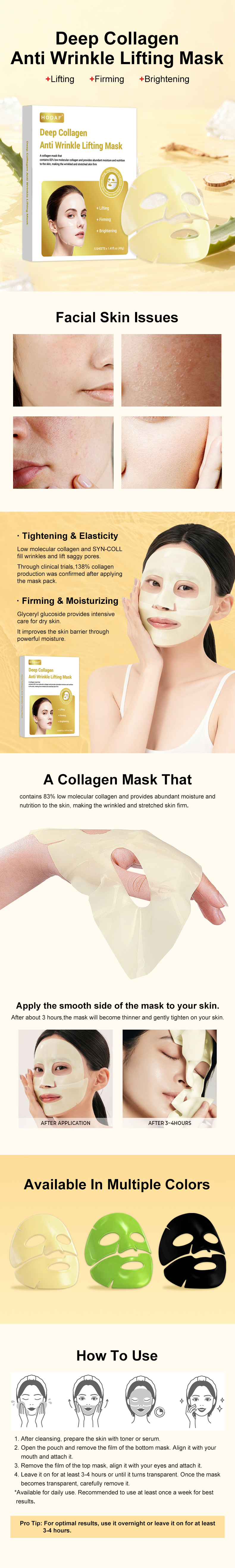 Collagen Facial Mask